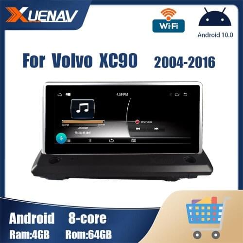 DVD player For Volvo XC90 2004-2016 Car Radio GPS navigation Auto multimedia radio Car Stereo Car Radio Android CarPlay