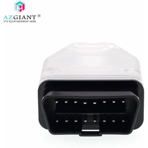 Automotive OBD2 16pin Connector Male OBD housing with plug + case + SR + screw OBDII