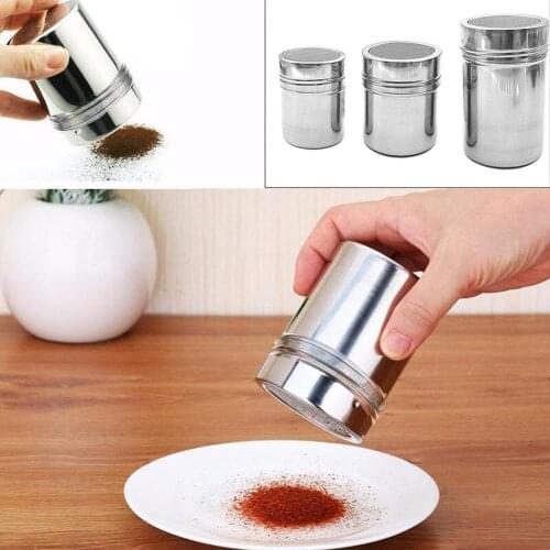 Diam Steel Powder Sprinkle Extinguishers Tank Gauze Cinnamon Cocoa Powder Bucket Dusting Powder Cans K3H8