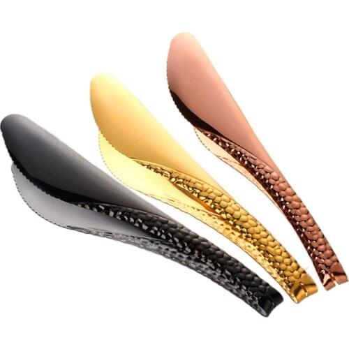 LIYIMENG 304 Stainless Steel Food Clip Bread Steak Clip Western Tableware Fruit Salad Clip Multi-functional Kitchen Tools