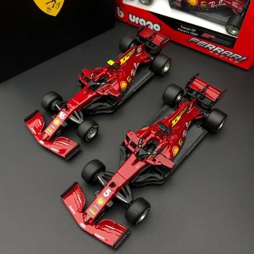 Bburago 1:43 Scale Ferrari SF1000 2020 Formula One Grand Prix Alloy Car Model Metal Die-Cast & Toy Vehicle for Collection Gift