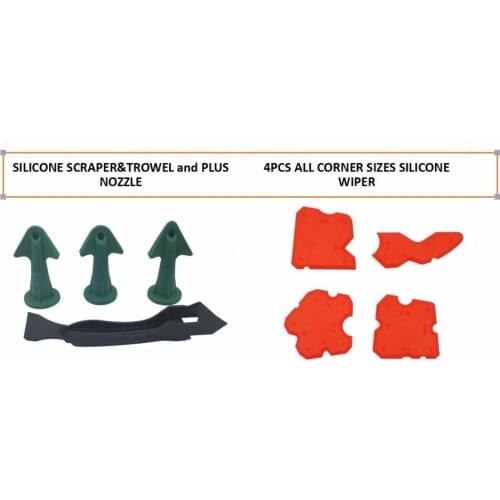 Caulking Tool Kit Joint Sealant Rubber Grout Remover Scraper Caulking Tool Kit Joint Sealant Rubber Grout Remover Scraper