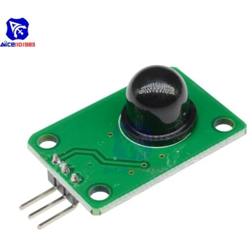120 degree Pyroelectric Infrared Body Sensor Human Detecting PIR Motion for Arduino MCU Diy Kit Electronic PCB Board Module