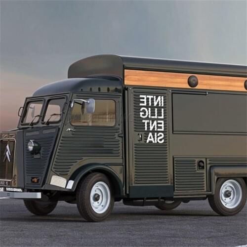 Fully Equipment Mmobile Restaurant Kitchen Trailer Hot Dog Cart Ice Cream Food Truck Refrigerated