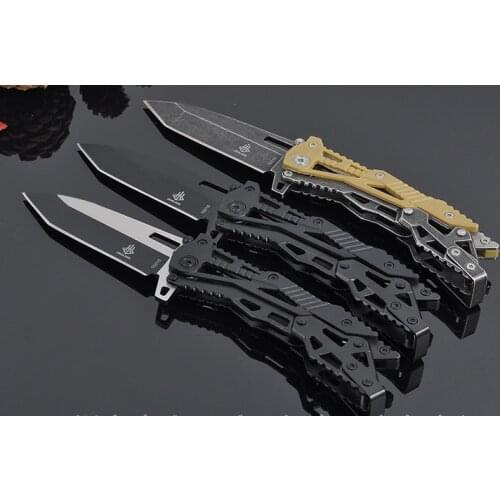 MIKER Folding Knife 440 blade Tactical Survival Knives Army Hunting knife Karambit Handle Camping Tools Pocket knife 3 color