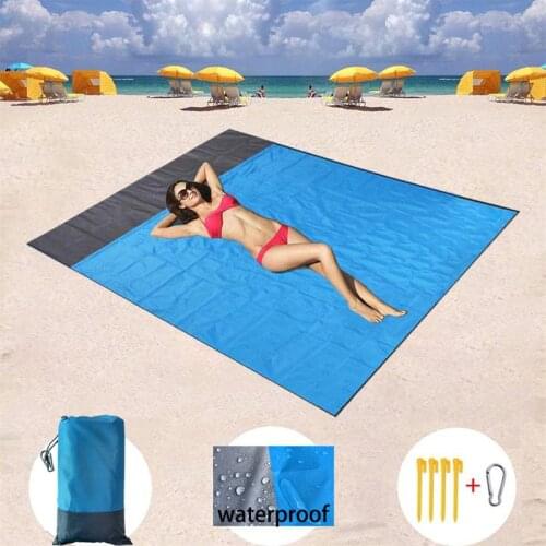 Anti Sand Beach Cover Anti Sand Beach Mat Sands Beachs Blanket Travel Waterproof Picnic Mat Folding Picnic Blanket Camping Mats