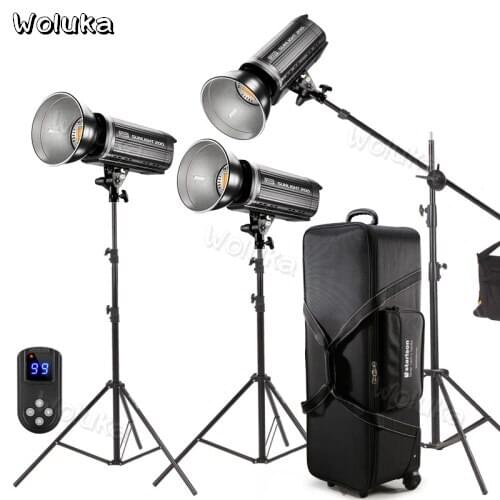 200W LED photographic kit childrens photographic lamp video camera lamp 360 degree product video shooting lighting CD50 T01