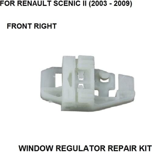 2003-2016 WINDOW REGULATOR REPAIR CLIP KIT FOR RENAULT SCENIC II ELECTRIC WINDOW REGULATOR CLIPS REAR RIGHT SIDE NEW