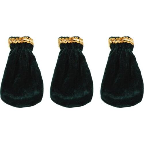 3pcs New Piano Sustain Pedal Protective Universal Case Bordered Cover