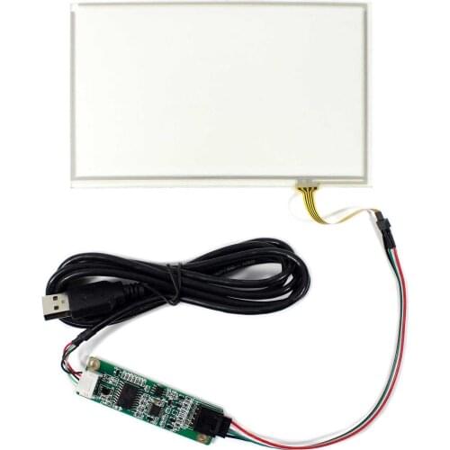 6" 145mmx88mm Resistive Touch Screen With USB Controller Card