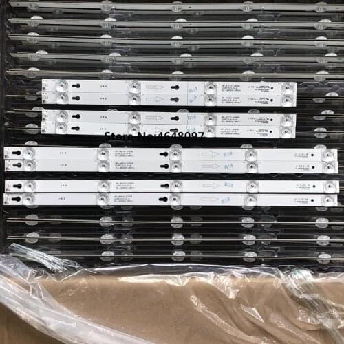 8pcs TCL L49P1A-F L49P2-UD 49A660U D49A630U 49A620U Light Bar 49D2900A 49HR300M05A0 V6 4C-LB4905-HR01J