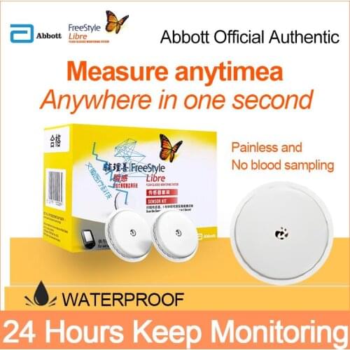 Abbott Freestyle Llibre Sensor Only For Freestyle Reader kit Diabetes Glucometer Glucose Blood Sugar Sensor Kit