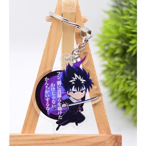 Anime Keychain YuYu Hakusho Keyring WL0501 Hiei