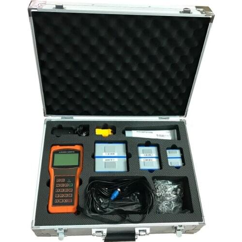 Clamped type digital handheld liquid tds 100h ultrasonic flow meter