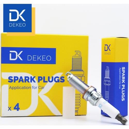 Dekeo SILZKBR8C8S(97506) ZMR5TPP330 ZR5TPP33-S OEM Iridium Spark Plug Fit for BMW 125i 320i 328i 420i 428i 520i 528i Set of 4PCS