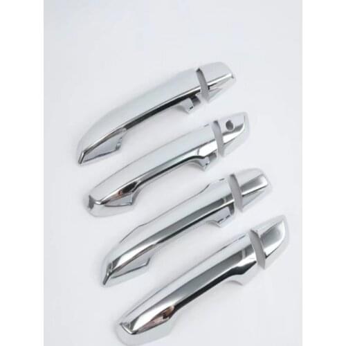 For Honda CRV CR-V 2017 2018 ABS Chrome Door Handle Cavity Cover Insert Trim Catch Molding Garnish Bezel Moulding