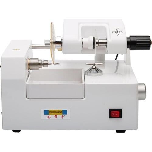 Small Glasses Lens Mold Opening Machine 220V Electric Horizontal Molding Machine Stainless Steel Fittings Adjustable Template