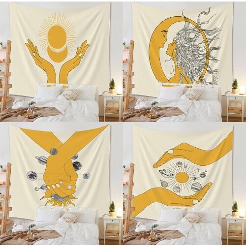 Mandala Witchcraft Series Tapestry Wall Hanging Tapestry Hippie Kawaii Room Decor Aesthetic Room Decor Decoration Mural Tapiz