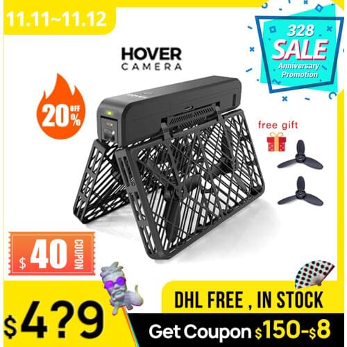 Hover Camera 2 hover 2 Passport Self-Flying Drone 4k Video 1080P Auto-Follow 13MP 360-degree obstacle avoidance pk dji