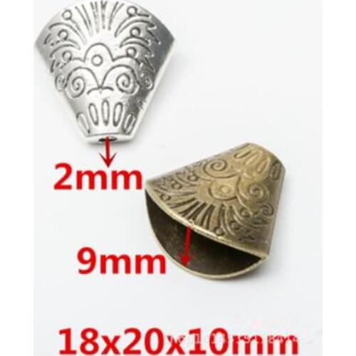 New 10pcs 18x20x10mm Charm Tassel End Caps Bead Jewelry Findings Wholesale Tassel End Caps For Jewelry