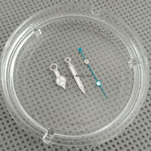 Silver Watch Hands Fit Miyota 8215/8205/821A Mingzhu 2813/3804 Automatic Mens Wristwatch