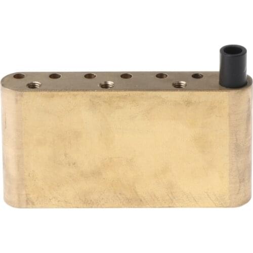 Tremolo Block Base DIY for Brass Electric Guitar Bridge Q1FF