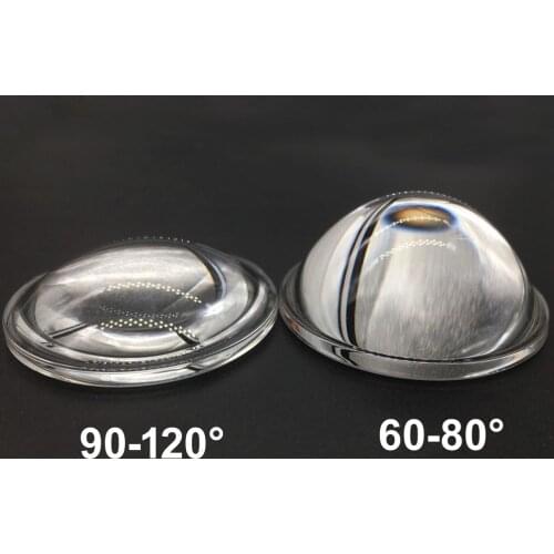 LED 44mm Lens Light Reflector Collimator Wide Angle for 10w 20W 30W 50W 100W