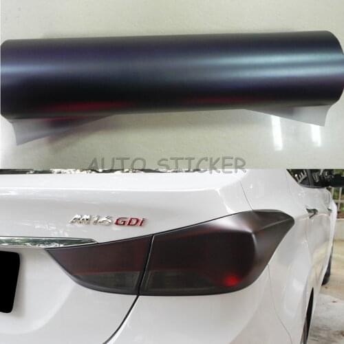60/100/120/150/200/300X30CM Car styling Matte Black Headlight Film Tint Taillight Motorbike Headlight Rear Lamp smoke Tint