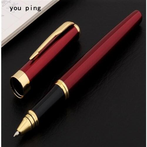 High quality 004 Red wine Business office Medium Nib Rollerball Pen School student office stationery