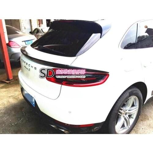 Fit for Porsche Macan carbon fiber rear spoiler rear wing