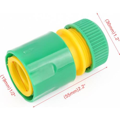 10pcs Plastic 31mm PP 1/2 Inch Water Filter Quick Connector Adapter For Garden Irrigation Tap Hose Splitters Pipe Connect