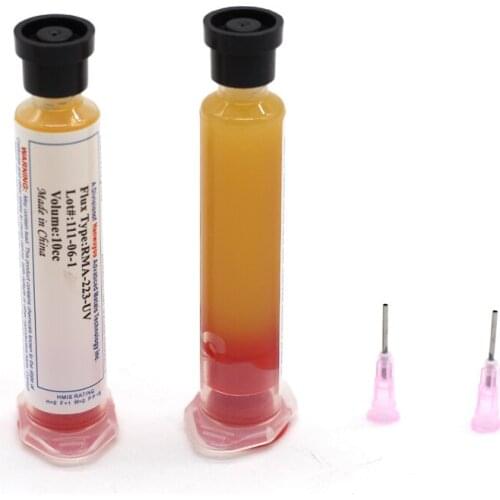 10cc RMA-223 Solder Soldering Paste Flux Grease RMA223 With Flexible Tip Syringe No-clean Flux Solder