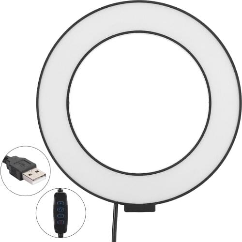 16cm Photo Ring light LED Selfie Fill Light Lamp Photography RingLight immable Lamp For Tiktok Youtube Live