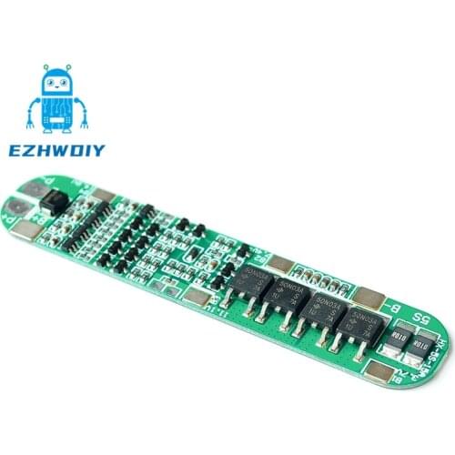 5 strings of 18.5V21V power tools, solar lighting, 18650 special lithium battery protection board BMS