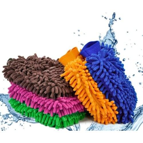 500pcs Super Mitt Microfiber Car Window Washing Home Cleaning Cloth Duster Towel Gloves SN1086