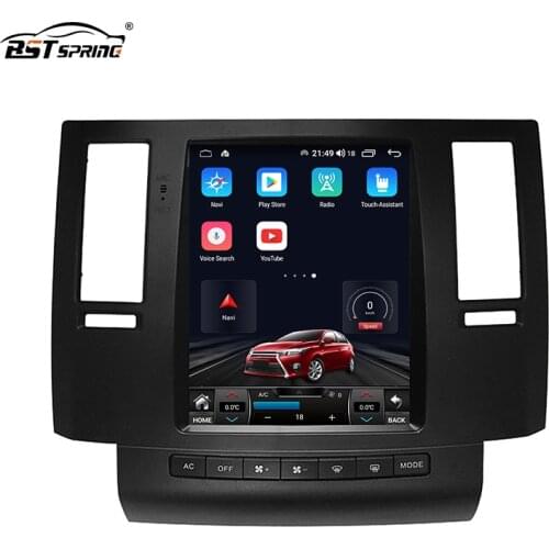 Bosstar Android 10.0 Tesla radio car player for Infiniti FX35 2003-2008 gps navigation unit