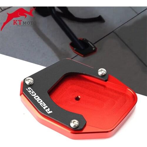 CNC Side Stand Enlarge Extension Kickstand For BMW R1200 GS R1200 GS R1200 ADV 2008 2009 2010 2011 2012 Motorcycle Accessories