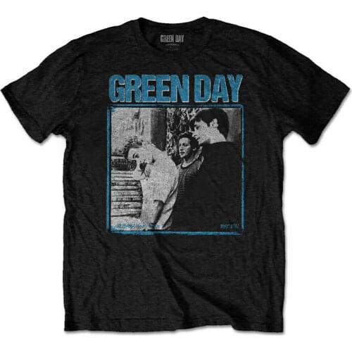 Green Day 'Photo Block' (Black) T-Shirt - New & Official