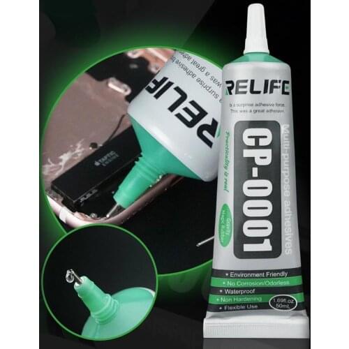 Glue Latest Mobile Phone Repair Special Glue RELIFE CP-0001 Transparent CP-0002 Black Glue For Screen Frame Repair Tool