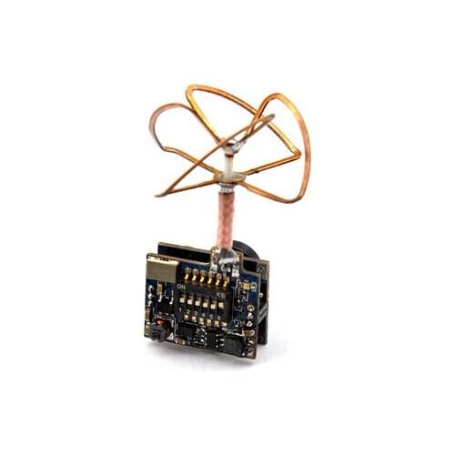 Ormino 5.8G 25mw 32CH Mini Tiny AV Transmitter TX with 520TVL Camera for DIY Indoor Brushed Racing Drone FPV Better Than FX797T