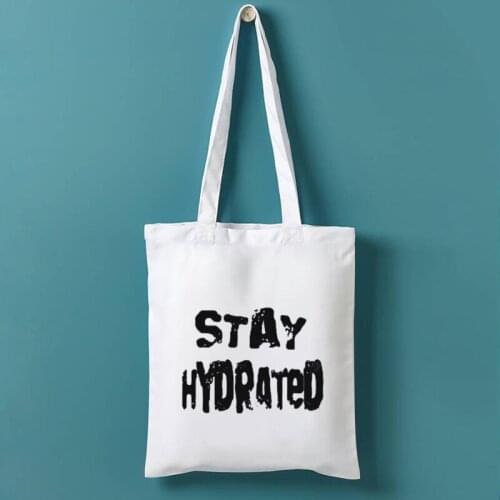 Reusable Drinking Beer Canvas Tote Bag Alcohol Sunday Shopping Bags 2021 Fashion Cartoon Wine Tote Bag Girls Letter
