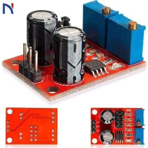 NE555 Pulse Generator Frequency Duty Cycle Adjustable Module Square Rectangular Wave Stepping ne555 Module