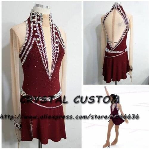 Adult Figure Skating Dress New Brand Ice Skating Dresses Custom-made For Competition DR4875