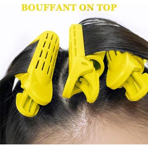 Natural Fluffy Hair Curler Clip Hair Root Curler Roller Wave Fluffy Perm Rods Hairstyling Clip Volumizing Hair Styling Tool