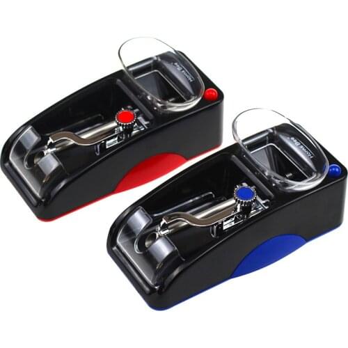 Tobacco Syringe Electric Simple Automatic Cigarette Making Machine 1 Pack Manufacturer Roller Down Transport Smoking Tool