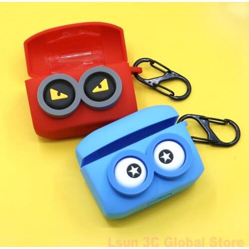 Cute Cartoon Silicone Cover for Jabra Elite 65T Case Wireless Headphone Box Bluetooth Earphone Charging Case Shell Headset Box