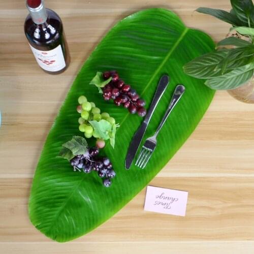Artificial Banana Leaves Large Tropical Leaves Decorations Party Supplies