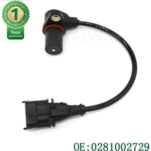 TOP Quality Crankshaft Sensor Crank Shaft Angle Position For MAZDA OEM 0281002729 WE01-18-221 WE01-18-221A