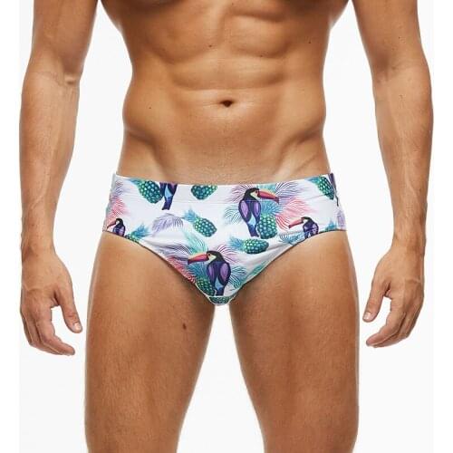 9 Styles Swimwear Men Brief With Push Pad Bikini Sexy Swimsuit Swimming Panties For Bathing Swim Short Low-Rise Briefs