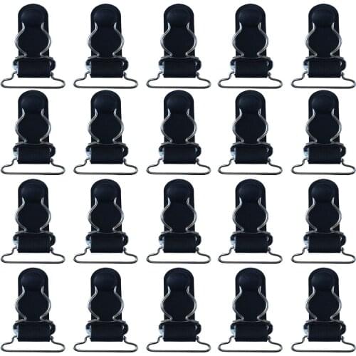 20-pc 20mm lingerie Corset accessories suspender Clips garter clips grips hooks